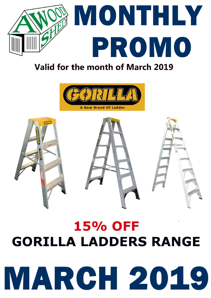 MONTHLY PROMOS A Wood Shed